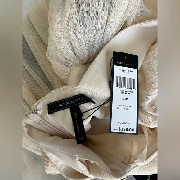 BCBGMAXAZRIA Overlay Walk-Through Jumpsuit XS